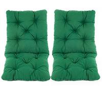 Ambientehome - Set di 2 cuscini seduta e schienale per sedia Hanko, circa 50 x 98 x 8 cm, imbottito