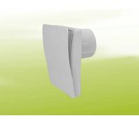 Ambientika Aspiratore Easy con condotto e griglia esterna metallica (100 mm) - Südwind