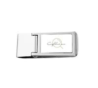 Ambiguous Contrary Trust Deception - Portafoglio sottile con clip per banconote, in acciaio INOX