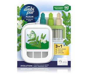 AmbiPur 3volution Morning Dew diffusore elettrico per ambienti con ricarica 20 ml