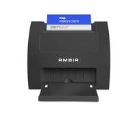 Ambir Scanner per schede PS670ST-AS ad alta velocità su un lato verticale USB alimentato scanner per schede per PC Windows
