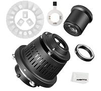 AMBITFUL AL-16 PRO - Riflettore con montatura a prisma, messa a fuoco divisa, concentratore ottico conico per effetti speciali, con adattatori compatibili con obiettivi compatible with Nikon AI