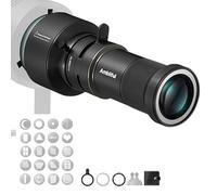 Ambitful AL300Pro Max Optical Bowens Mount Snoot, con 20 Gobos/36 ° Lens Optical Snoot Spotlight per Fotografia Video Shape Light Studio