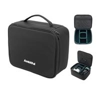 AMBITFUL Borsa da trasporto Zoom P7 per attrezzature fotografiche con grande capacità, custodia multifunzione per mini drone e altri accessori, con spessi sponges e strato interno in rete, Nero ,