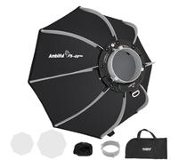 AMBITFUL FS40pro 15.7 "/40cm Softbox ottagonale, Quick Release Bowens Mount Softbox con diffusori/Honeycomb Grid/Borsa da trasporto