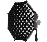 Ambitful Q3 Softbox ottagonale a sgancio rapido con griglia, 80 cm, modificatore di luce pieghevole One-Touch per fotografia Godox ML60 ML100 AD300Pro, illuminazione per studio video ritratto