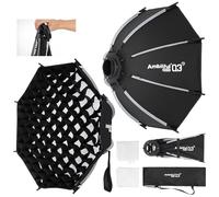 Ambitful Softbox ottagonale da 60 cm, a sgancio rapido, apertura e chiusura con un solo tocco, modificatore di luce professionale per fotografia in studio Godox ML60/ML100/AD300PRO, registrazione