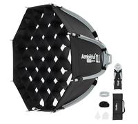 AMBITFUL Softbox Q1 a sgancio rapido, modificatore di illuminazione fotografico, palla, otta, striscia e rimbalzo (supporto Godox, Octa 30,5 cm)