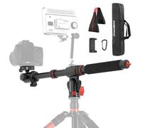 AMBITFUL Tripod Extension Arm 42" Alluminio Retractable Horizontal Center Column Tripod Boom Arm, Rotatable for Overhead Photography, Multi-Angle Shooting, carico massimo 10 kg