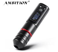 Ambition Ninja Pro Forte motore coreless Macchina per tatuaggi wireless Capacità 2400mAh Penna rotativa a batteria portatile per il corpo dell'artista