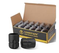 Ambition Soldier P2 Impugnature per tatuaggi usa e getta - 12 pezzi 38 mm Copertura per impugnatura in gomma per tatuaggi per mitragliatrice con penna per tatuaggio Soldier, Zetton, Torped e Shura