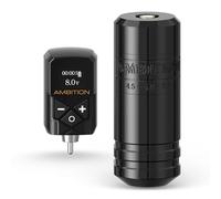 Ambition Torped Kit Macchinetta Tatuaggi Rotary - Penna Professionale con Batteria 2400mAh e Motore Brushless per Artisti