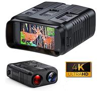 Ambito di visione notturna, R19 Binocolo for visione notturna digitale Dispositivo 4K 1080P 3W Occhiali for visione notturna a infrarossi Registratore Full Dark 300m for caccia Campeggio Ricerca all'a