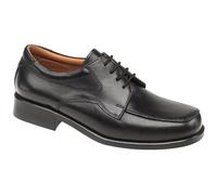 Amblers Safety Scarpe Gibsons In Pelle Nera Da Uomo Con Lacci Taglie UK 6-12