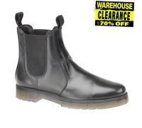 Amblers Colchester Uomo Slip-On Pelle Chelsea Sicurezza Stivali Nero