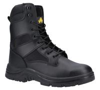 Amblers Donna Stivali - FS008 Gamba Alta Sicurezza Stivale IN Nero, 4-14