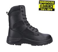 Amblers FS008 da Uomo Acqua Resistente Pelle Stringati Funzionamento Safety Nero