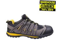 Amblers FS42C da Uomo Metallo Libero Stringati Sicurezza Lavoro All'Aperto Nero