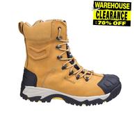 Amblers FS998 Uomo Impermeabile Lavoro Quotidiano Pelle Caviglia Safety Stivali