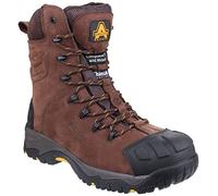Amblers Safety Uomo AS995 Pillar Scarponi Antinfortunistici Impermeabili Lacci Marrone 42