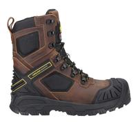 Amblers Safety Detonate Safety Boot Brown UK 8 Brown Waterproof