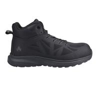 Amblers Safety Relè da Uomo Stringati Sicurezza Scarpe da Trekking Nero