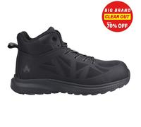 Amblers Safety Relè da Uomo Stringati Sicurezza Scarpe da Trekking Nero