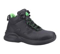 Amblers Safety 611 Salice Donna Protettivo Stivali con Lacci Nero