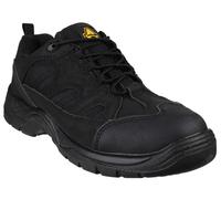 Amblers Safety Trainers FS214 Vegan Nero Acciaio Punta Inox Lavoro UK4-13