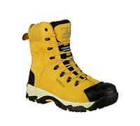 Amblers Safety Uomo FS998 Scarponi Antinfortunistici Lacci Impermeabili In Pelle Giallo 49