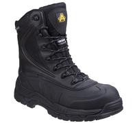 Amblers Uomo Stivali - AS440 Hybrid Metallo Senza Gamba Alta Sicurezza Nero,4-14