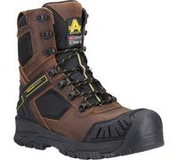 Amblers Uomo Stivali - AS964C Detonate Sicurezza Stivale IN Marrone, 6-13