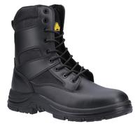 Amblers Uomo Stivali - FS009C Gamba Alta Sicurezza Stivale IN Nero, 4-14