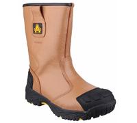 Amblers Uomo Stivali - FS143 Sicurezza Rigger Stivali IN Marroncino, 6-15