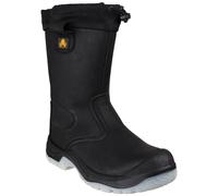 Amblers Uomo Stivali - FS209 Sicurezza Rigger Stivali IN Nero, 4-14