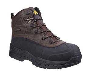 Amblers Uomo Stivali - FS430 Orca Sicurezza Stivale IN Marrone, 6-14