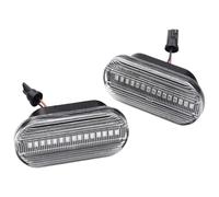 AMBMREDPEV Freccia Specchietto Laterale Per C-Max Per Fiesta Per Focus Per Fusion Per Galaxy 1995-2024 Indicatore Direzione Dinamico Posizione Laterale Specchietto(High configuration Crystal)