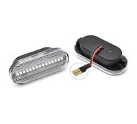 AMBMREDPEV Freccia Specchietto Laterale Per C-Max Per Fiesta Per Focus Per Fusion Per Galaxy 1995-2024 Indicatore Direzione Dinamico Posizione Laterale Specchietto(Crystal)