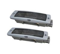 AMBMREDPEV Lampada Lettura Tettuccio Interni Luce Cupola Lettura Posteriore Mappa Da Soffitto Per VW Per Golf 4 Per Jetta A4 MK4 Per Passat B5 Per Beetle Per TIGUAN 3B0947291(Grey 2pcs)