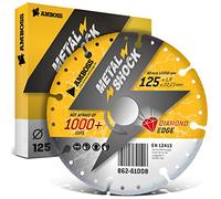 AMBOSS METAL SHOCK - Disco diamantato da taglio 125 x 1,8 x 22,23 mm