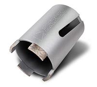 Amboss"Silver Force" - Svasatore di diamante da 68 mm - materiali da costruzione e prodotti in calcestruzzo - Trapano/attacco a secco M16 / profondità di taglio 90 mm (riduttore Ø68)