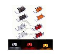 (Ambra Posteriore) Luce di punta a LED per parafango anteriore posteriore per motocicletta per Harley