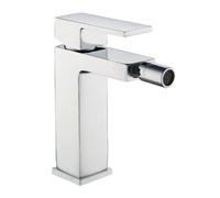 AMBRA WATER Rubinetto miscelatore monocomando per bidet serie green 2.0 scarico 1"1/4 (Cromato)