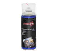 Ambro-Sol - G019 Grasso Spray alla Grafite Nero, Lubrificante Ideale per Macchine Terra, Agricole, Edili, Bomboletta Spray in Banda Stagnata 100% Riciclabile all'Infinito da 400 ml