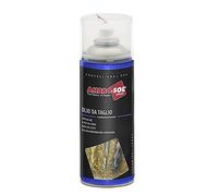 Ambro-Sol - OL104 Olio da Taglio, Lubrificante per il Taglio e la Lavorazione di Metalli a Elevata Durezza, Adatta per il Settore Idraulico e dell'Acciaio, Spray in Banda Stagnata Riciclabile 400 ml