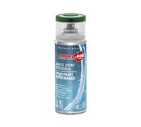 Ambro-Sol Smalto Spray a Base Acqua, a Basse Emissioni, Ritocco per Metalli, Legno, Vetro, Ceramica e Plastica, Conforme EN 71-3, Colore Verde Muschio RAL 6005, 400 ml