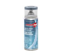 Ambro-Sol Smalto Spray a Base Acqua, a Basse Emissioni, Ritocco per Metalli, Legno, Vetro, Ceramica e Plastica, Conforme EN 71-3, Colore Grigio Argento RAL 7001, 400 ml