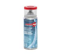 Ambro-Sol Smalto Spray a Base Acqua, a Basse Emissioni, Ritocco per Metalli, Legno, Vetro, Ceramica e Plastica, Conforme EN 71-3, Colore Rosso Traffico RAL 3020, 400 ml