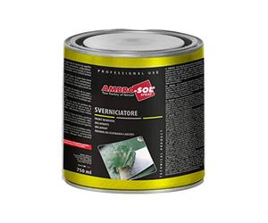 AMBRO-SOL - SVERNICIANTE IN BARATTOLO 750 ML PER METALLI, LEGNO, VETRO, PLASTICHE - COD. I262