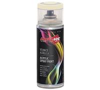 Ambro-Sol V4001013 Smalto Acrilico Multiuso, Vernice Brillante per Interni ed Esterni, Adatto per Qualsiasi Tipo di Materiale, Bomboletta Spray in Banda Stagnata Riciclabile da 400 ml, Bianco Perla